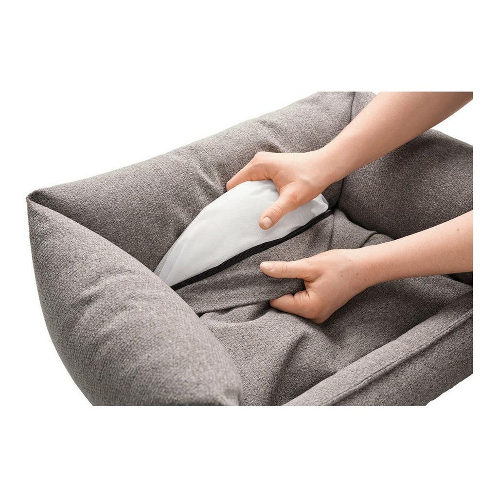 Sofa Prag Gris-brun (70×50 cm) - Hunter