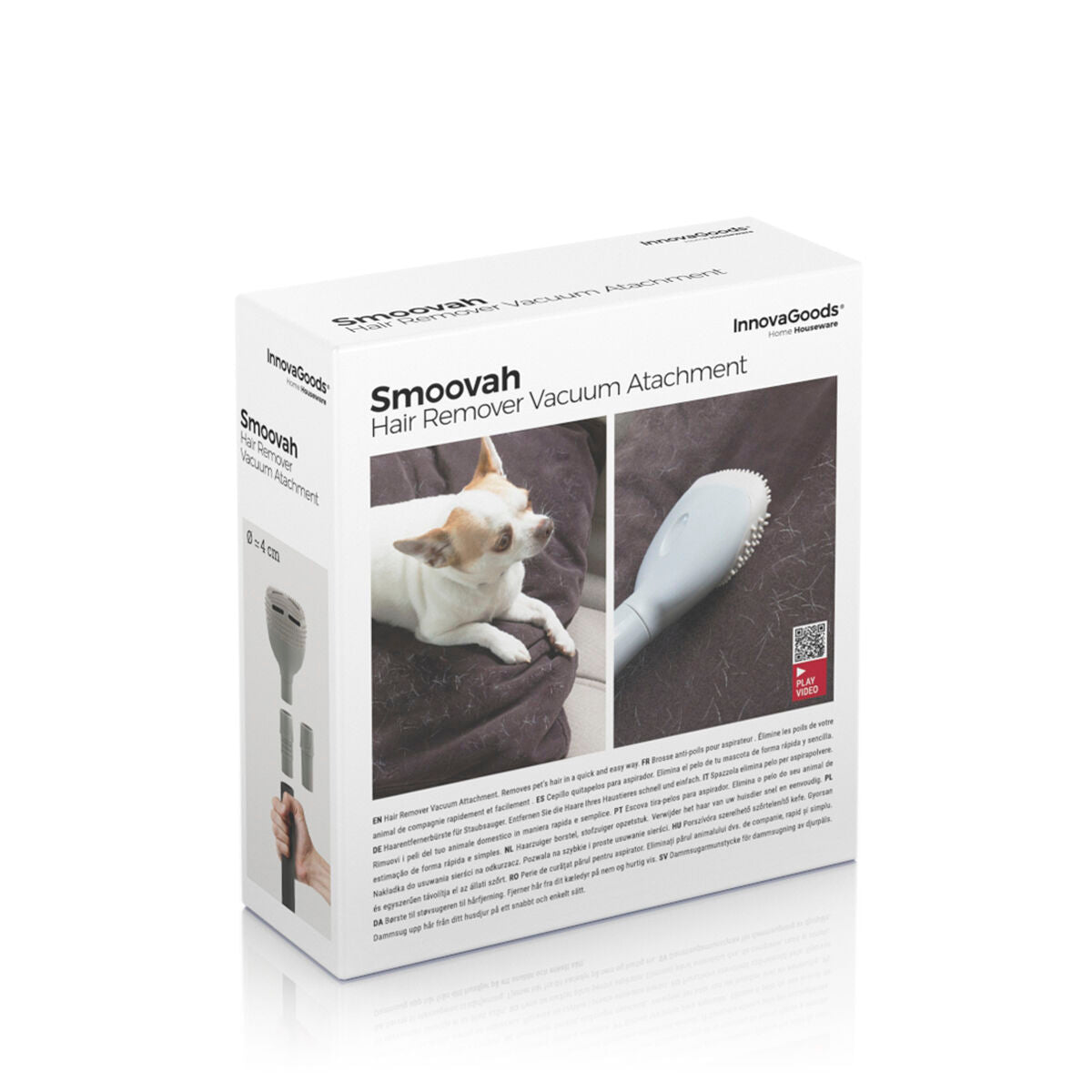 Brosse aspirateur anti-poils - InnovaGoods